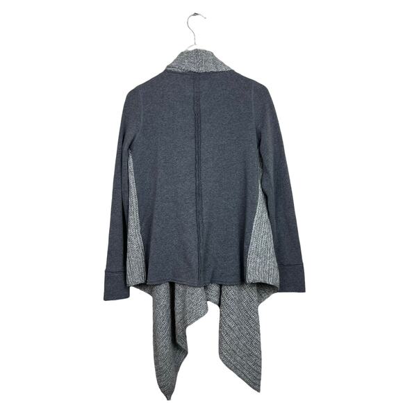 Anthropologie Saturday Sunday Open Cardigan Sweater Size Small in Gray - Picture 6 of 12